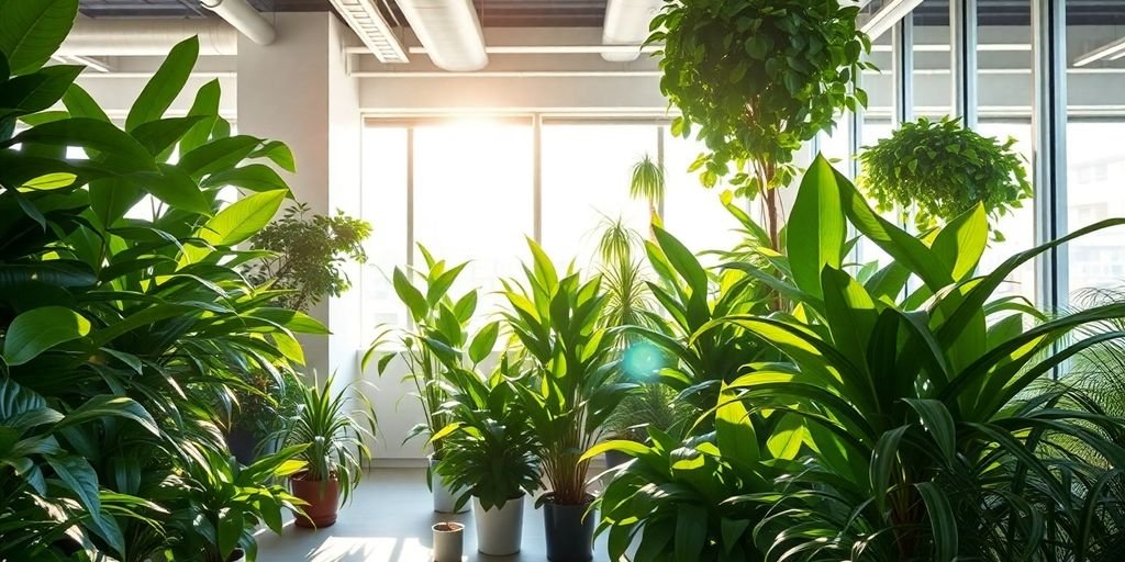Guía para elegir plantas de oficina según clima 