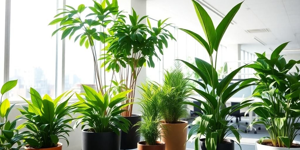 Plantas para oficinas con aire acondicionado