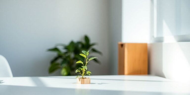 plantas pequeñas para escritorios modernos