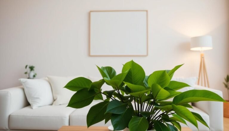 decoración de interiores con plantas